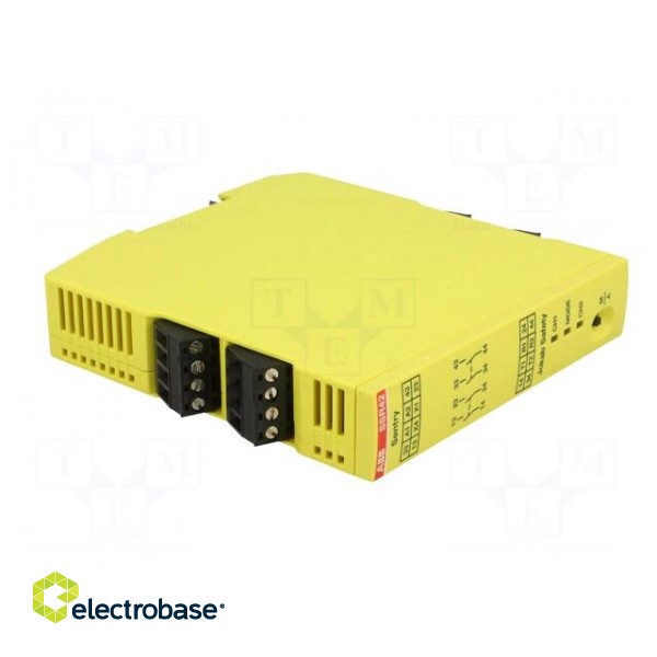 Module: safety relay | Series: SENTRY | Mounting: DIN | -10÷55°C | IP20 фото 8