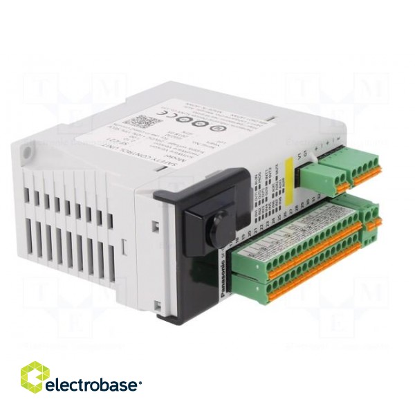 Module: safety relay | SF-C21 | 24VDC | IN: 8 | for DIN rail mounting image 8
