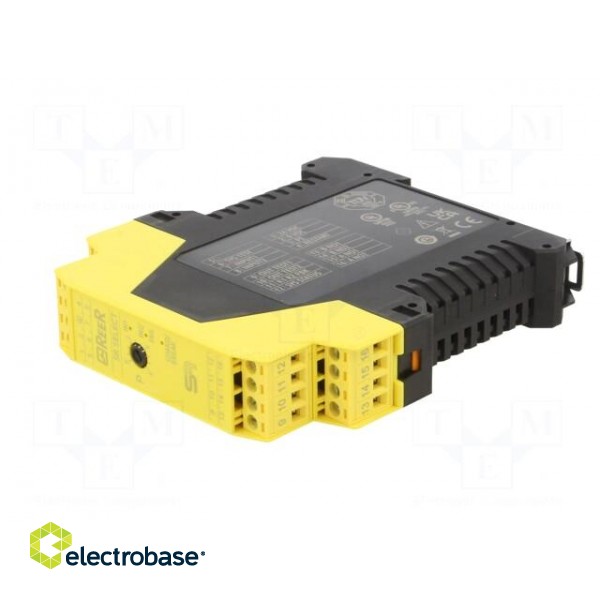 Module: safety relay | SR SELECT | 24VDC | for DIN rail mounting image 2