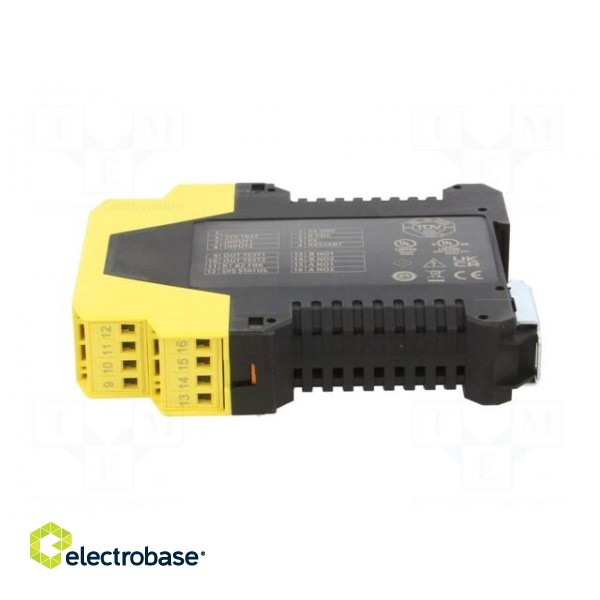 Module: safety relay | SR SELECT | 24VDC | for DIN rail mounting image 3