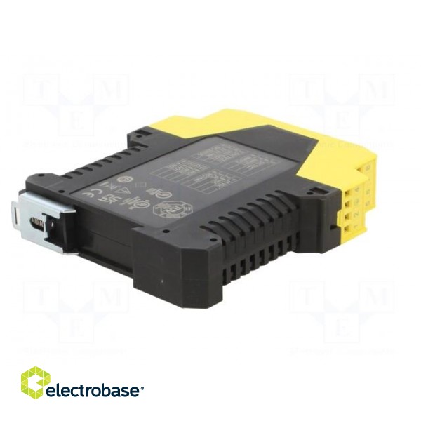 Module: safety relay | SR | 24VDC | for DIN rail mounting | -30÷55°C image 6