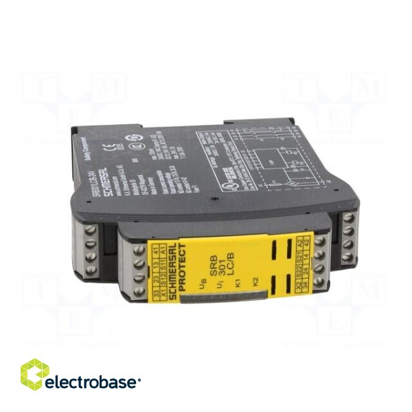 Module: safety relay | SRB 301LC | 24VAC | 24VDC | -25÷45°C | IP20 image 9