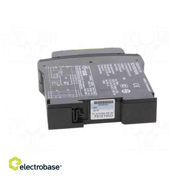 Module: safety relay | SRB 301MC | 24VAC | 24VDC | -25÷60°C | IP20 фото 5