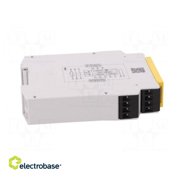 Module: safety relay | 24VAC | Contacts: NC + NO x2 | Mounting: DIN фото 7