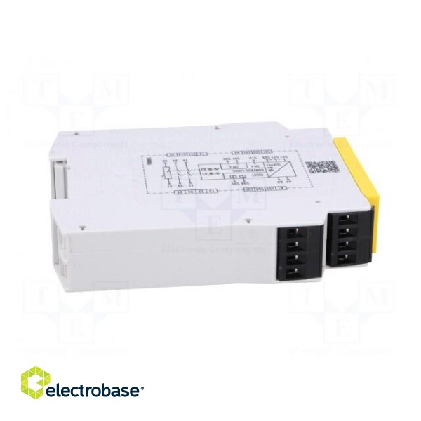 Module: safety relay | 24VAC | Contacts: NC + NO x2 | Mounting: DIN image 7