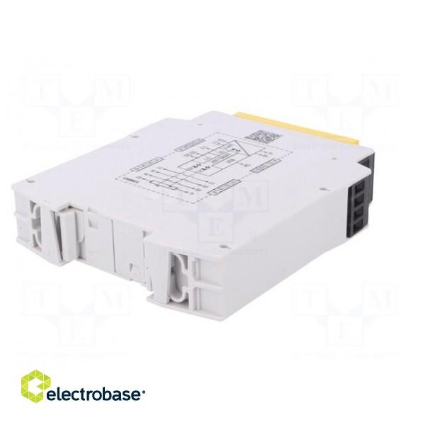 Module: safety relay | 24VAC | Contacts: NC + NO x3 | Mounting: DIN image 6