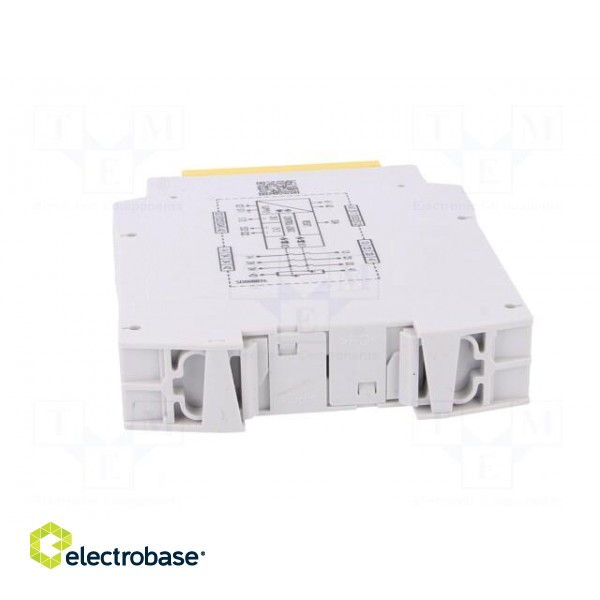 Module: safety relay | 24VAC | Contacts: NC + NO x3 | Mounting: DIN image 5