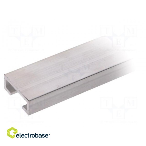 Mounting rail for protection rubber strip | -20÷55°C | 2m paveikslėlis 2