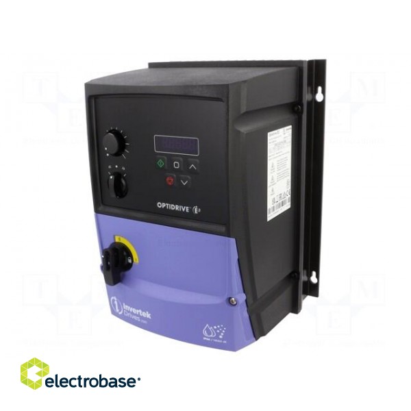 Vector inverter | Max motor power: 2.2kW | Usup: 200÷240VAC | IN: 4 фото 1