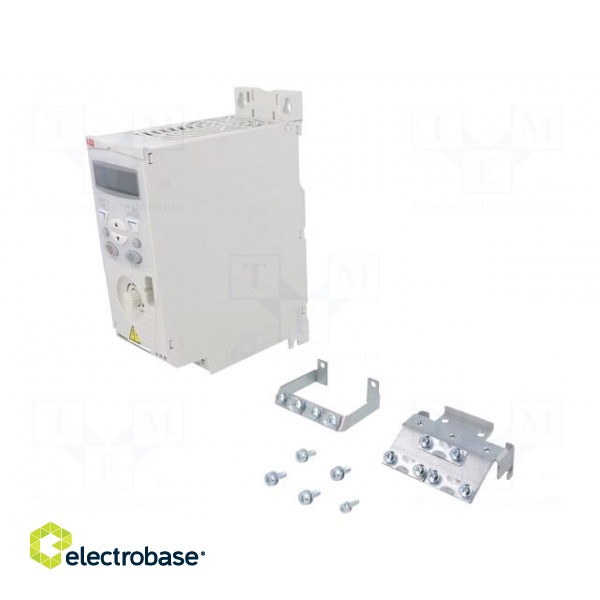 Inverter | 0.55kW | 3x400VAC | 3x380÷480VAC | for wall mounting | 1.9A paveikslėlis 1