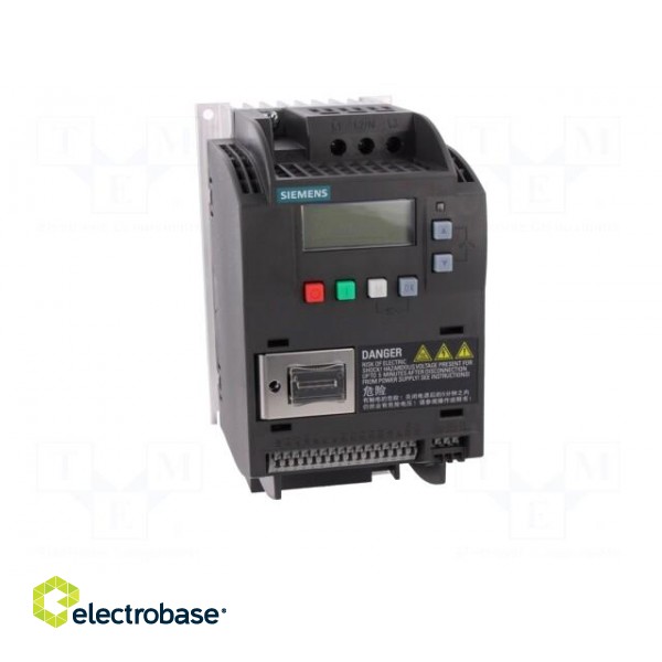 Inverter | 1.5kW | 3x400VAC | 3x380÷480VAC | for wall mounting | IN: 6 image 10