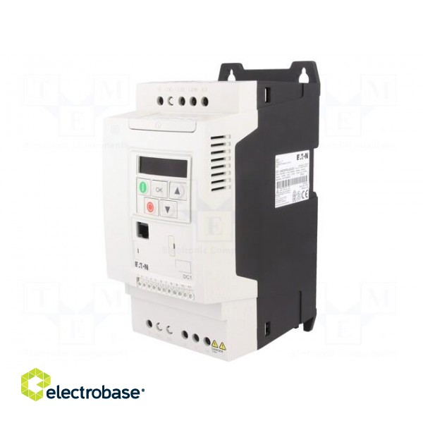 Vector inverter | 2.2kW | 3x400VAC | 3x380÷480VAC | 0÷10V | IN: 4 | 5.8A image 1