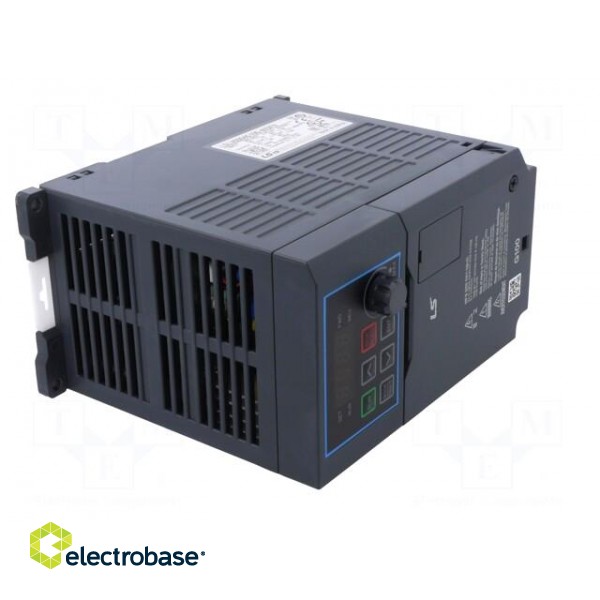 Vector inverter | Max motor power: 0.4kW | Out.voltage: 3x400VAC фото 8