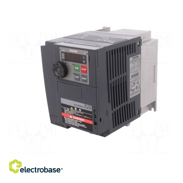 Vector inverter | 0.75kW | 3x380VAC | 3x380÷500VAC | 0÷10V | VFS15 image 3