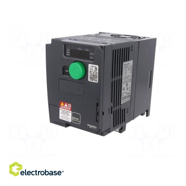Vector inverter | Max motor power: 0.75kW | Out.voltage: 3x400VAC image 5