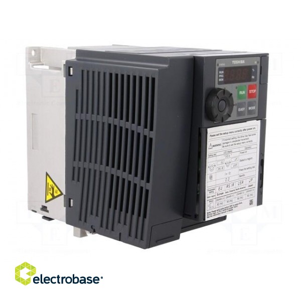 Vector inverter | Max motor power: 1.5kW | Out.voltage: 3x380VAC image 8