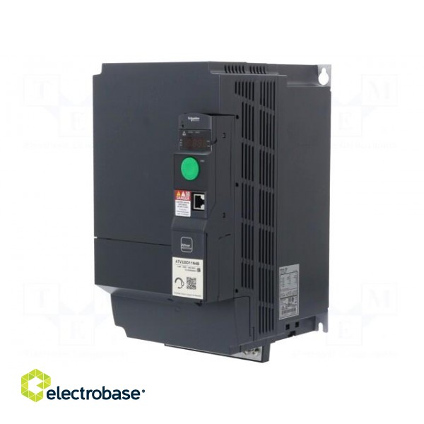 Vector inverter | 11kW | 3x400VAC | 3x380÷500VAC | 0÷10V | IN: 9 | 27.7A image 1