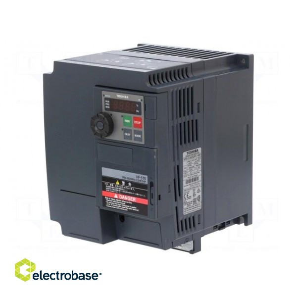 Vector inverter | Max motor power: 2.2kW | Out.voltage: 3x380VAC image 1