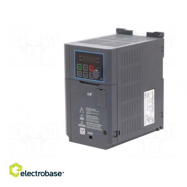 Vector inverter | Max motor power: 2.2kW | Out.voltage: 3x400VAC image 2