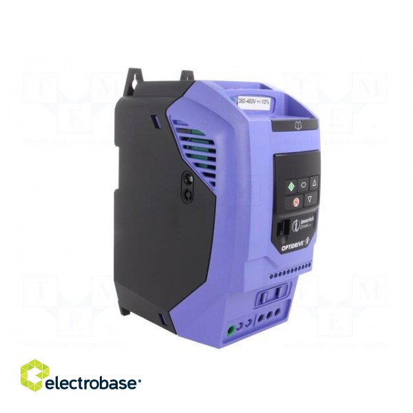 Vector inverter | 2.2kW | 3x400VAC | 3x380÷480VAC | 0÷10V | IN: 4 | 5.8A image 8