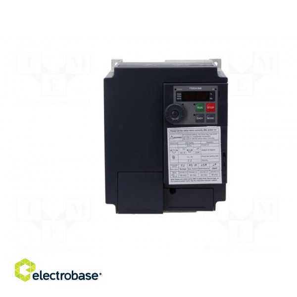 Vector inverter | Max motor power: 4kW | Out.voltage: 3x380VAC image 10
