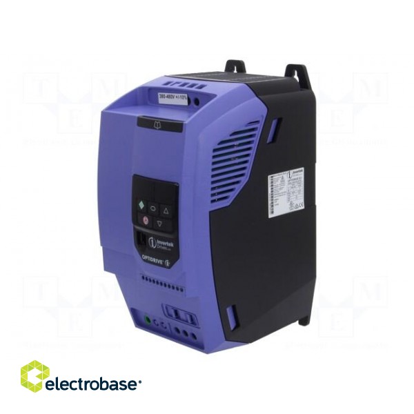 Vector inverter | 5.5kW | 3x400VAC | 3x380÷480VAC | 0÷10V | IN: 4 | 14A image 1