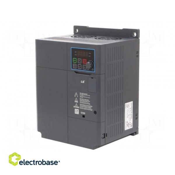 Vector inverter | Max motor power: 5.5kW | Out.voltage: 3x400VAC фото 1