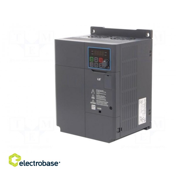 Vector inverter | Max motor power: 5.5kW | Out.voltage: 3x400VAC image 2