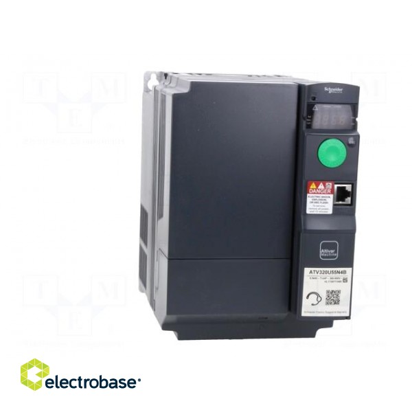 Vector inverter | Max motor power: 5.5kW | Out.voltage: 3x400VAC фото 10