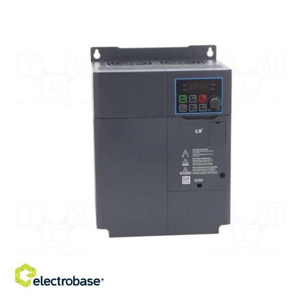 Vector inverter | Max motor power: 7.5kW | Out.voltage: 3x400VAC фото 9