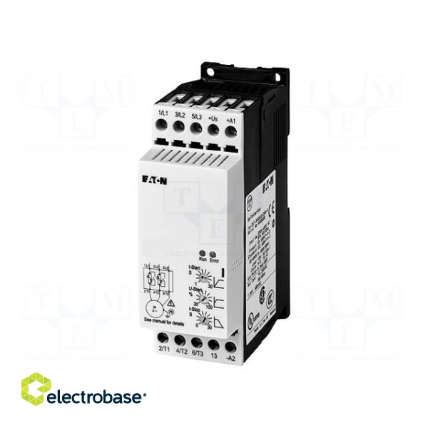 Module: soft-start | Usup: 200÷480VAC | for DIN rail mounting | 4kW