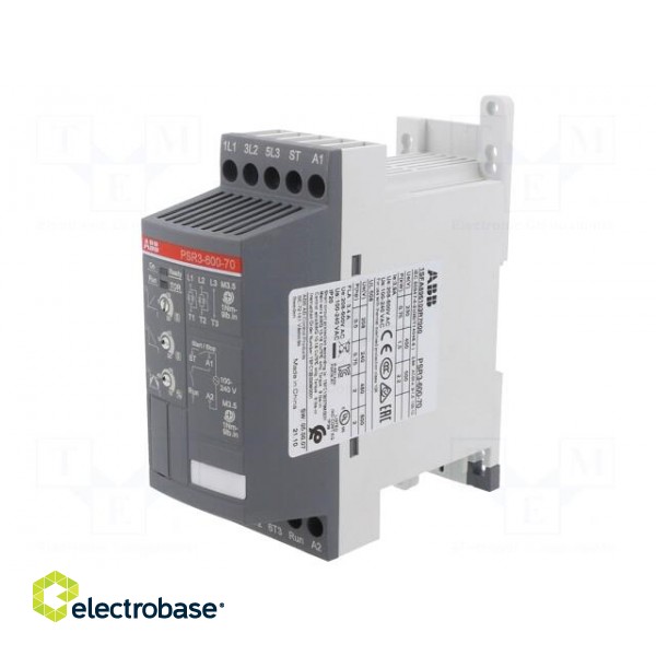 Module: soft-start | Usup: 208÷600VAC | for DIN rail mounting | 3.9A image 1