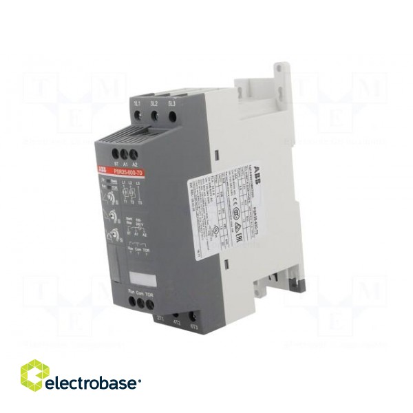 Module: soft-start | Usup: 208÷600VAC | for DIN rail mounting | 11kW image 2
