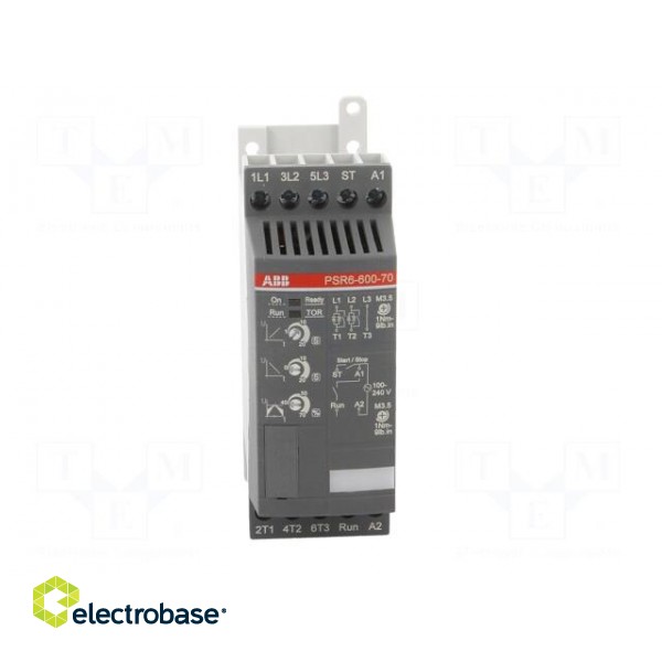 Module: soft-start | Usup: 208÷600VAC | for DIN rail mounting | 3kW фото 9