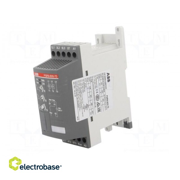 Module: soft-start | Usup: 208÷600VAC | for DIN rail mounting | 4kW image 2