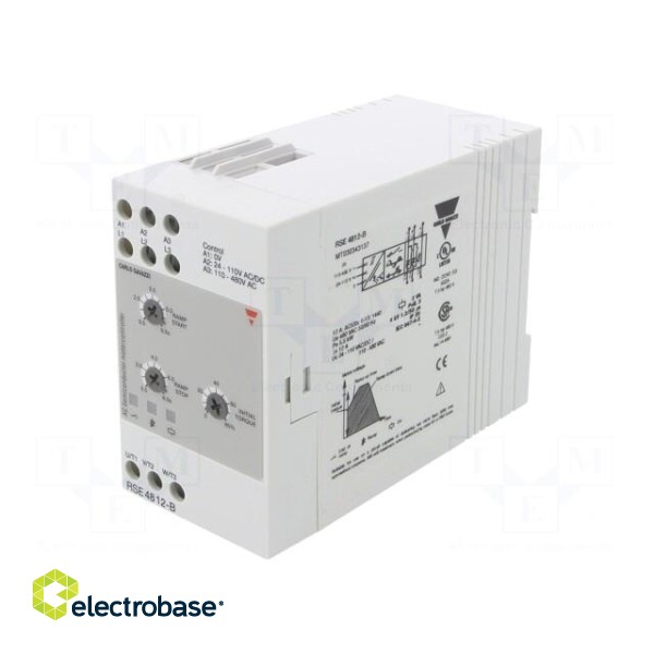 Module: soft-start | Usup: 277÷480VAC | for DIN rail mounting | IP20 image 1