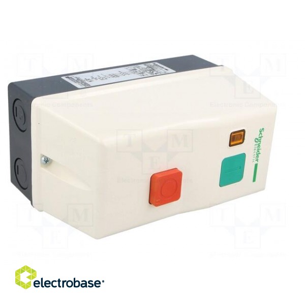 Module: motor starter | 2.2kW | 3.7÷5.5A | for wall mounting | IP65 фото 2