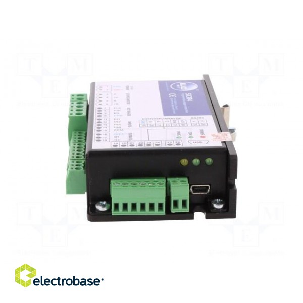 Stepper motor controller | for DIN rail mounting | 3A | 12÷36VDC фото 3