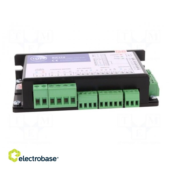 Stepper motor controller | for DIN rail mounting | 3A | 12÷36VDC фото 9