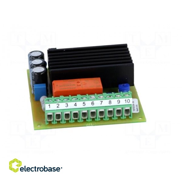 DC-motor driver | for building in | Imax: 12A | 65x75x30mm | 10÷35VDC image 9