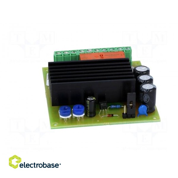 DC-motor driver | for building in | Imax: 12A | 65x75x30mm | 10÷35VDC image 5