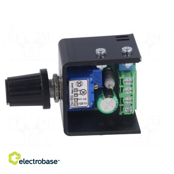 DC-motor driver | on panel | Electr.connect: screw terminals | 80W image 3