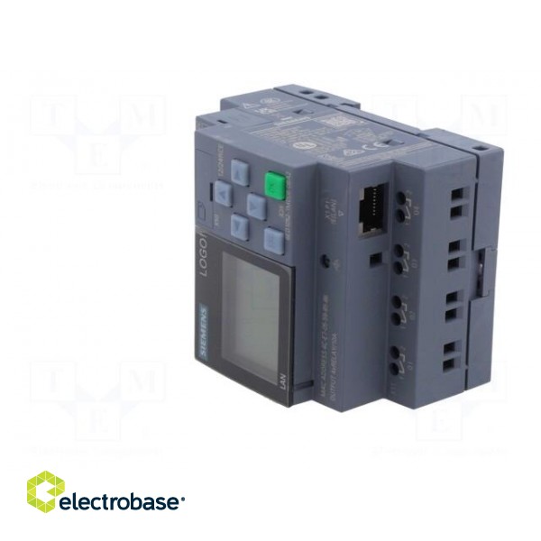 Programmable relay | 10A | IN: 8 | Analog in: 4 | Analog.out: 0 | OUT: 4 фото 3