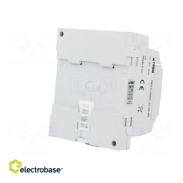 Programmable relay | OUT1: 250VAC/10A | IN: 8 | Anal.in: 2 | OUT: 4 | DIN фото 6