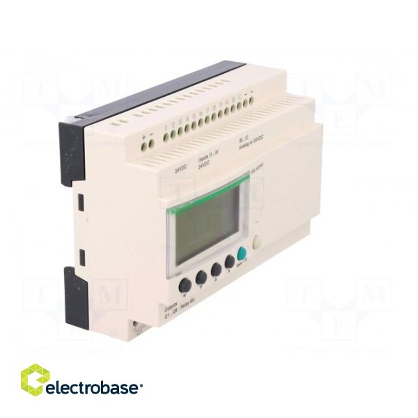 Programmable relay | IN: 12 | Anal.in: 2 | OUT: 8 | OUT 1: relay | 24VDC фото 8
