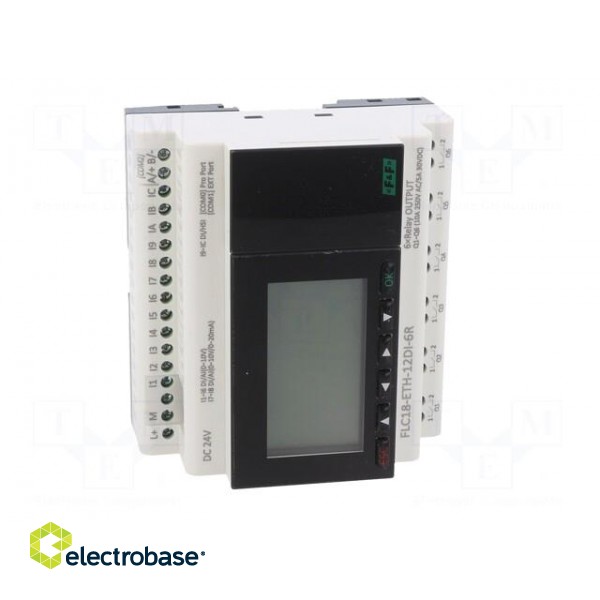 Programmable relay | IN: 12 | Analog in: 6 | OUT: 6 | OUT 1: relay | FLC фото 9