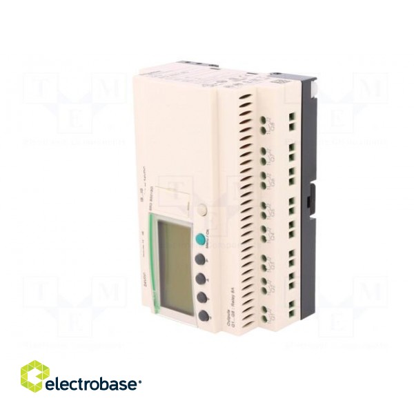 Programmable relay | IN: 12 | Anal.in: 6 | OUT: 8 | OUT 1: relay | 24VDC фото 2