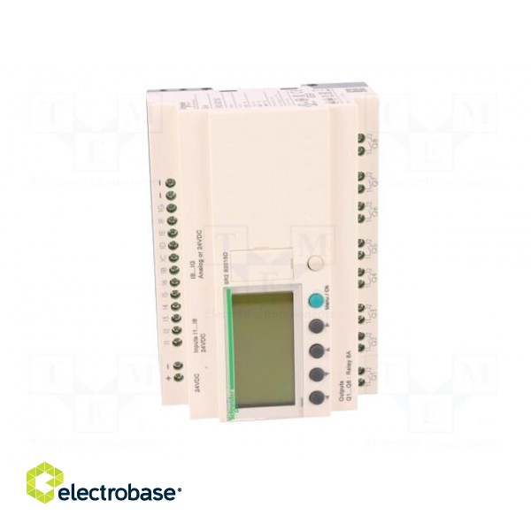 Programmable relay | IN: 12 | Anal.in: 6 | OUT: 8 | OUT 1: relay | 24VDC фото 9