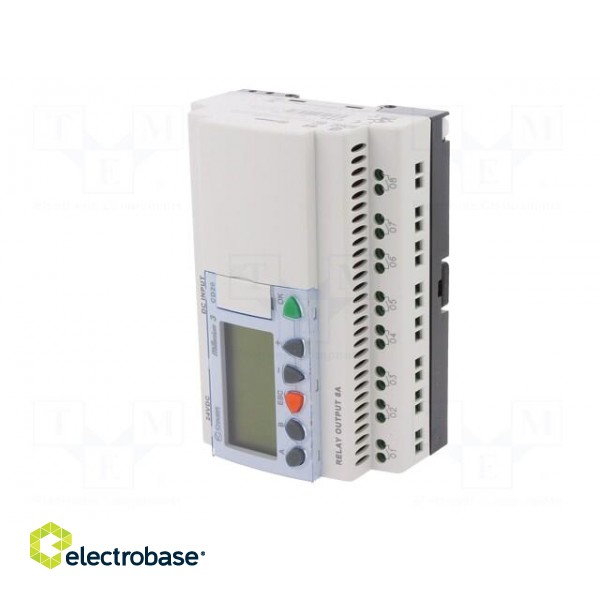 Programmable relay | IN: 12 | OUT: 8 | OUT 1: relay | 24VDC | DIN | IP20 image 2