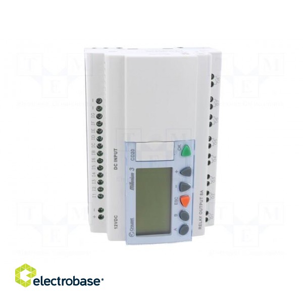 Programmable relay | IN: 12 | OUT: 8 | OUT 1: relay | IN 1: digital | IP20 image 9